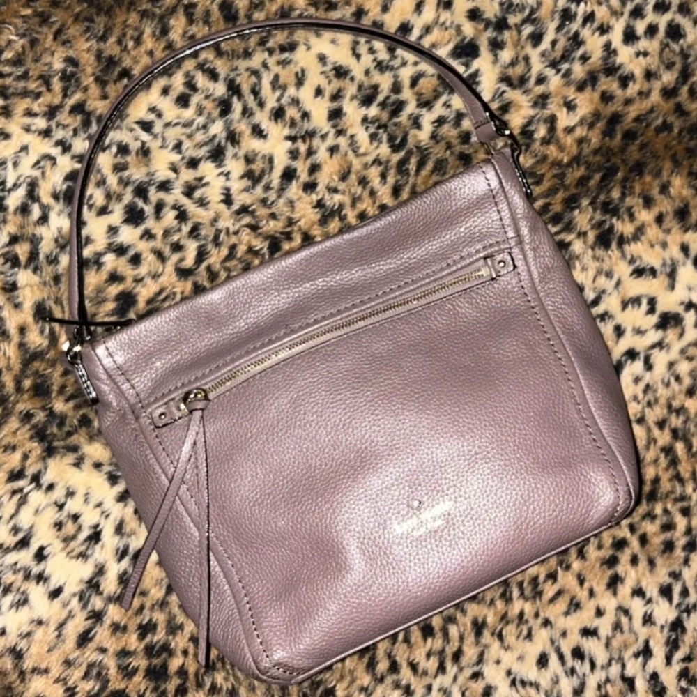 KATE SPADE Pebbled Leather Bag Nice! Large